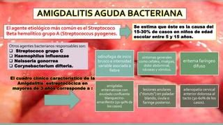 group beta strep|Amigdalitis estreptocócica .